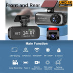 DashyLynk with multiple cameras and display, featuring 4K Ultra HD resolution.