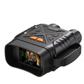 Black night Hutedark Infrared Binoculars displaying a tiger on a screen with 'Night Vision' branding.
