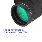NautixCor Marine Binoculars lens with specifications on a white background