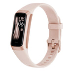Pulvewat smartwatch with a light pink band on a white background