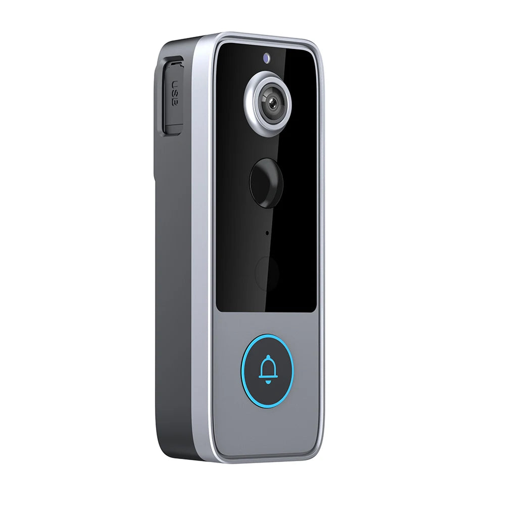  PurePeeki Camera Doorbell with camera on a white background