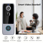  PurePeeki Camera Doorbell with features listed on a white background