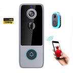  PurePeeki Camera Doorbell  and remote control on a white background