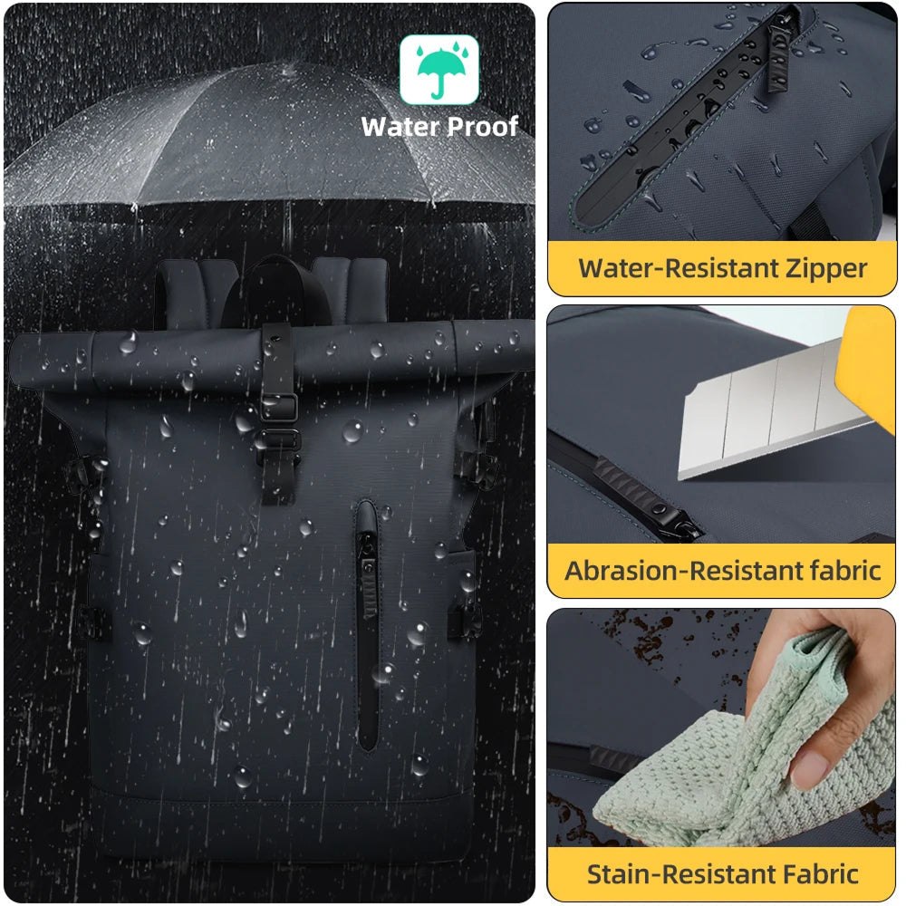 Image showing waterproof  SafeiPack Ultimate Anti-Theft Backpack 