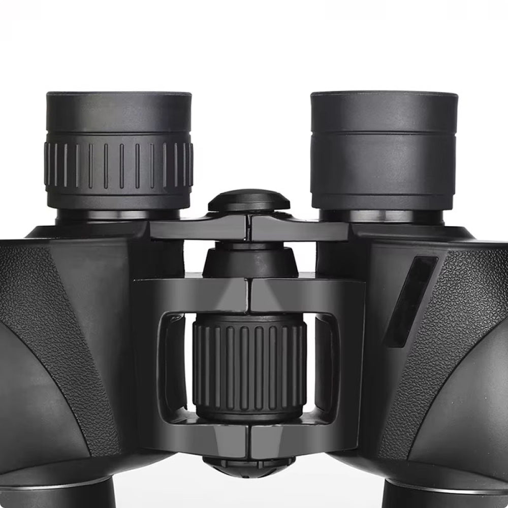 Close-up of a SafiSkop Night Vision Binoculars on a white background