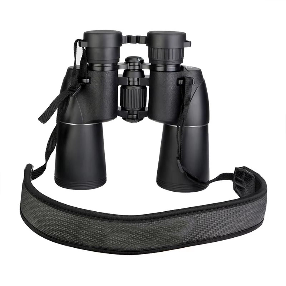 SafiSkop Night Vision Binoculars with a carrying strap on a white background