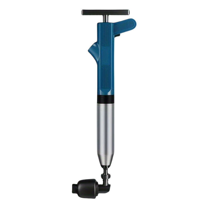 SwiftPluny High-Pressure Pneumatic Drain Plunger on a white background