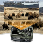 TrailyEye Night Vision Trail Camera and its trigger speed and different angles