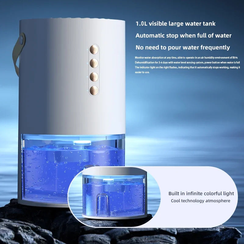 AirieSip Portable Dehumidifier and air purifier