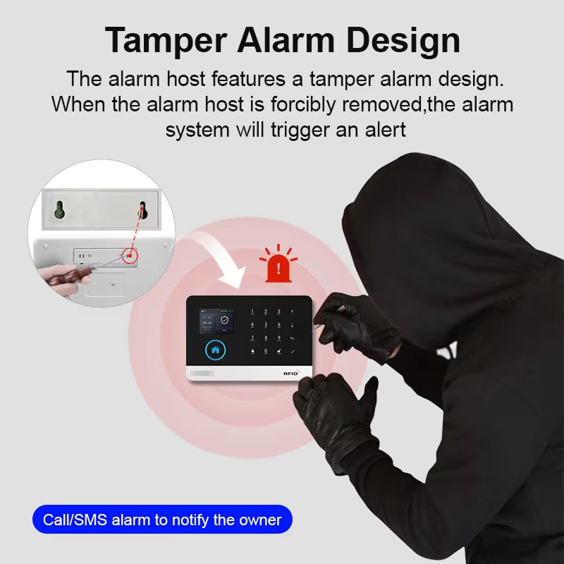 AlarmGoee Burglar Alarm System close-up view