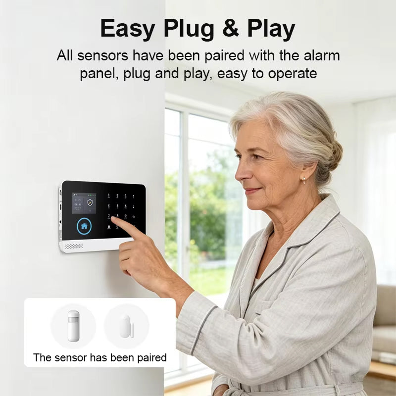 AlarmGoee Burglar Alarm System detail view