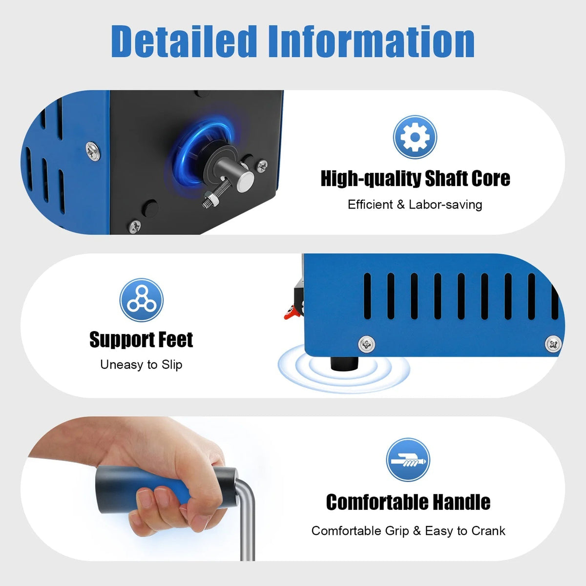 ArmiWatt Hand Crank Generator angled view
