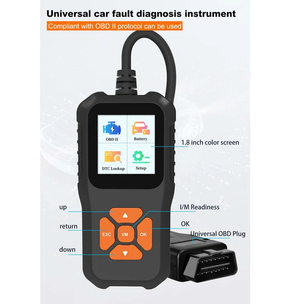 AutoDyag OBD2 Scanner showcase view