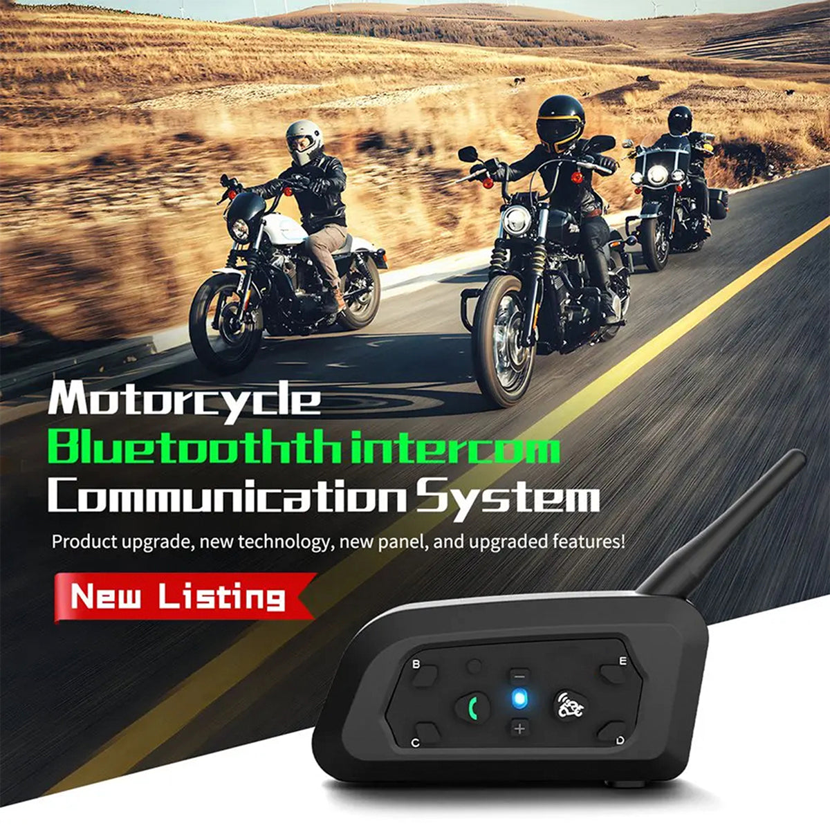 AxoRidex Motorcycle Intercom alternate view