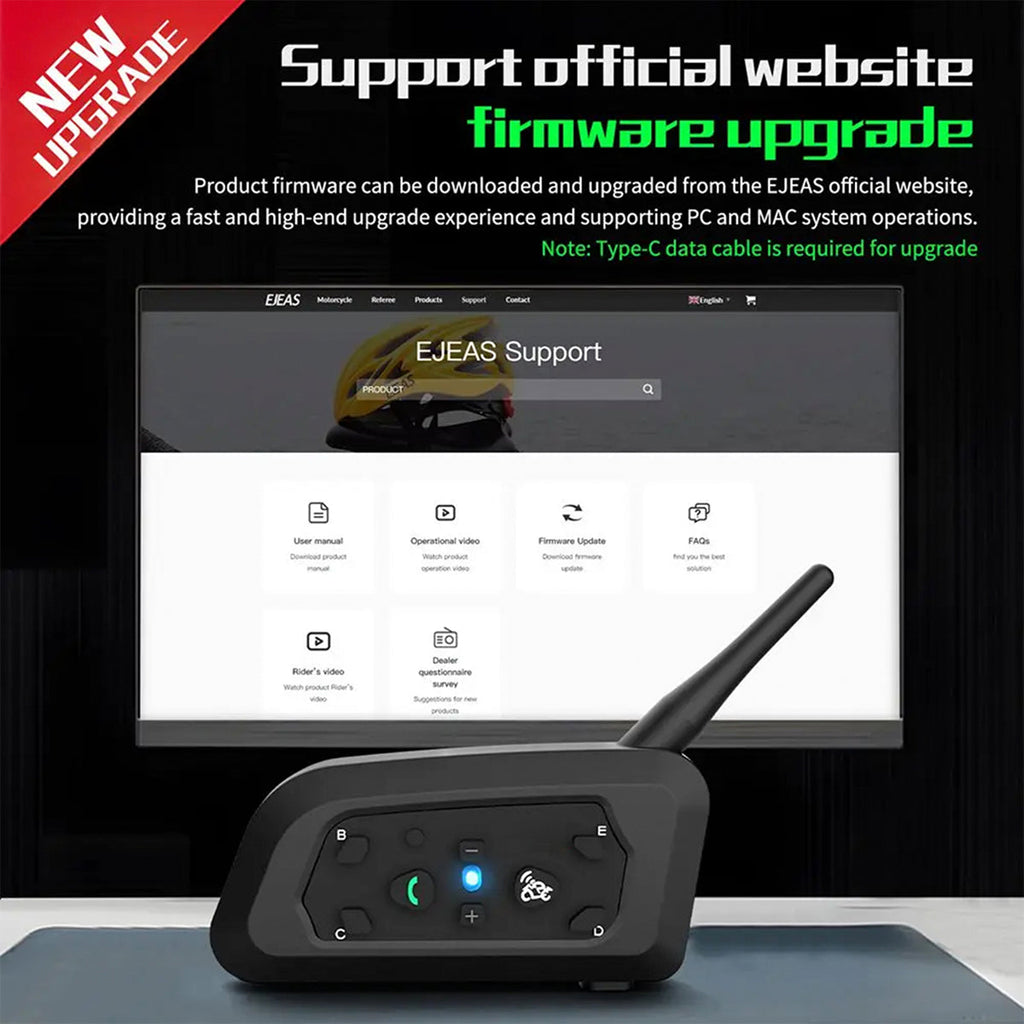 AxoRidex Motorcycle Intercom features overview