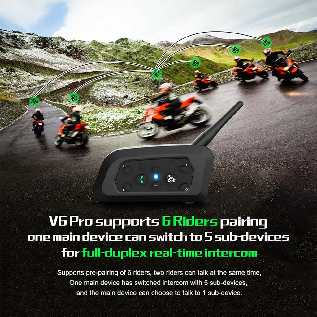 AxoRidex Motorcycle Intercom lifestyle image