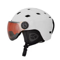 Bastoneux Ski Helmet worn on the slopes