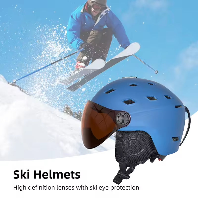 Bastoneux Ski Helmet side profile