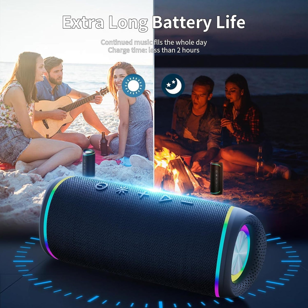 BeatyTrix Portable Bluetooth Speaker view 6