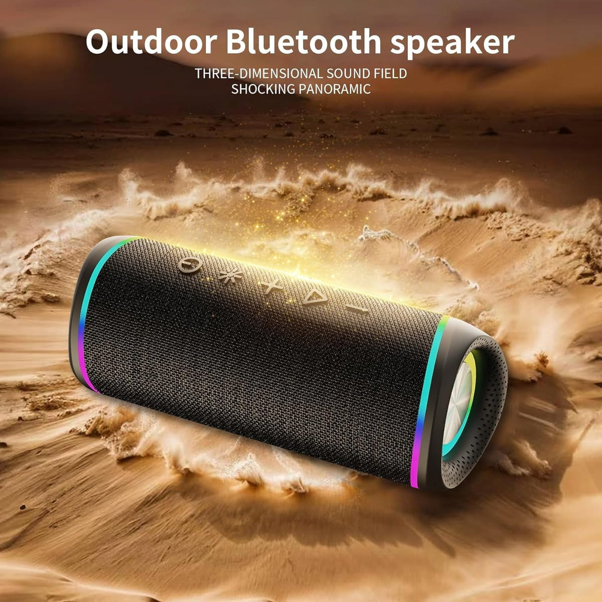 BeatyTrix Portable Bluetooth Speaker view 8
