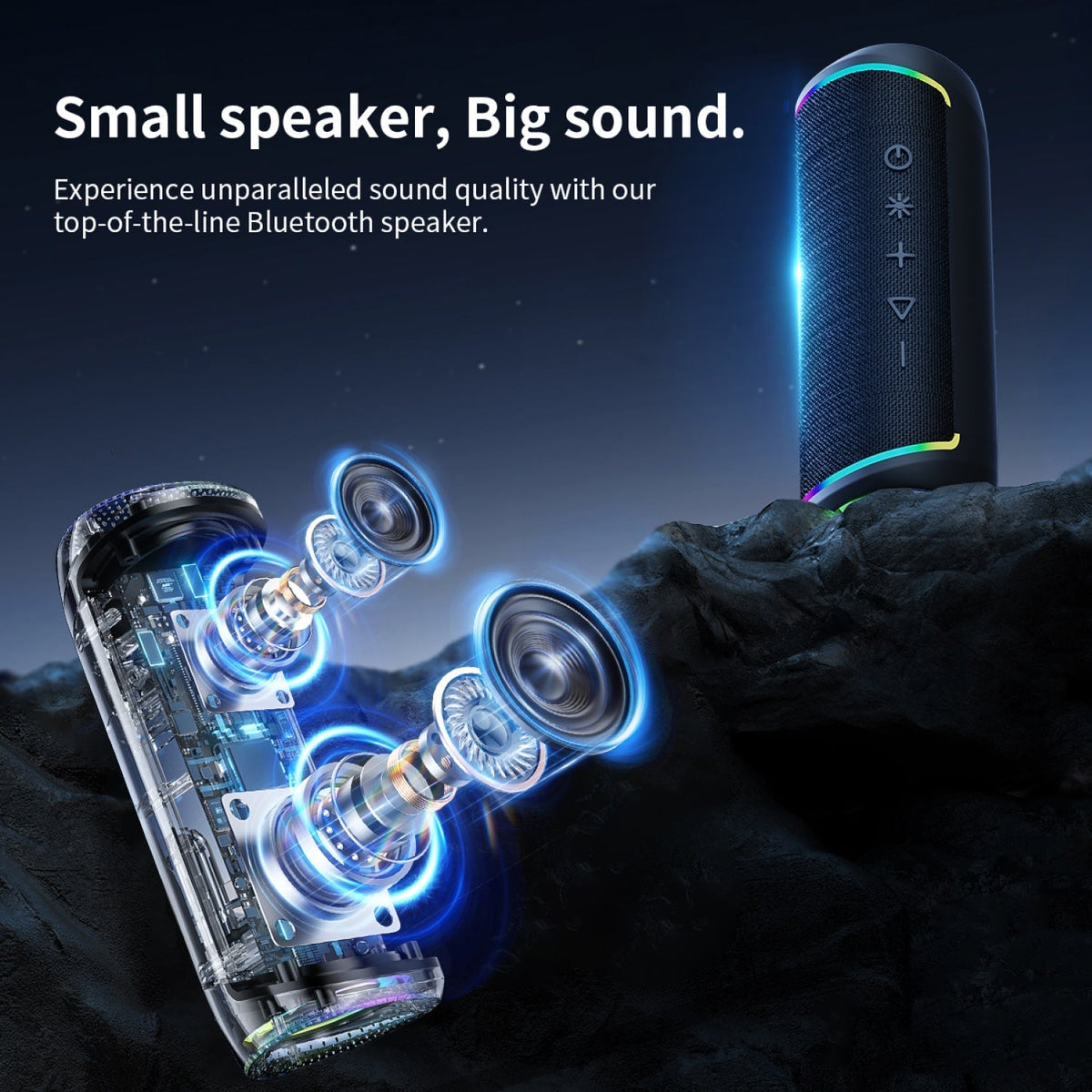 BeatyTrix Portable Bluetooth Speaker view 9