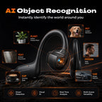 CamBudsie Bone Conduction Headphones AI translation feature