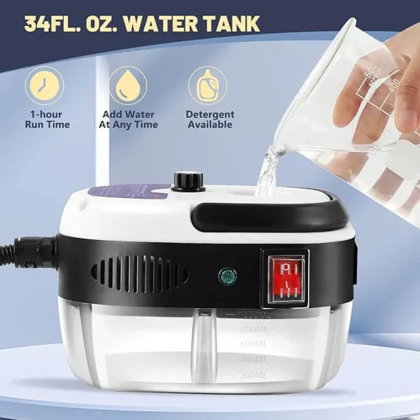 CleanJet Handheld Steam Cleaner close-up view