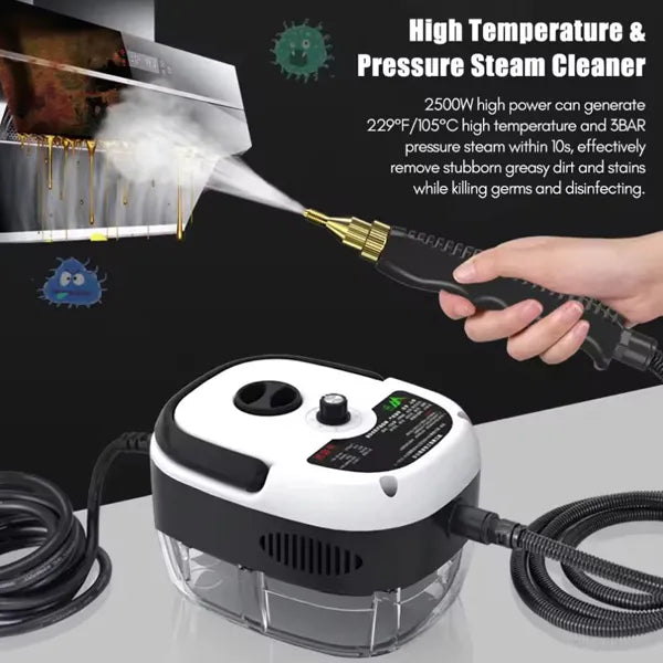CleanJet Handheld Steam Cleaner design overview