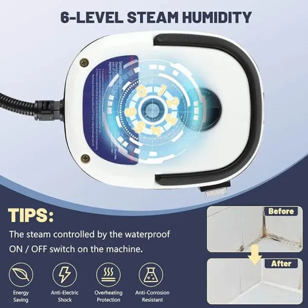 CleanJet Handheld Steam Cleaner feature highlight