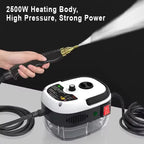 CleanJet Handheld Steam Cleaner key features graphic