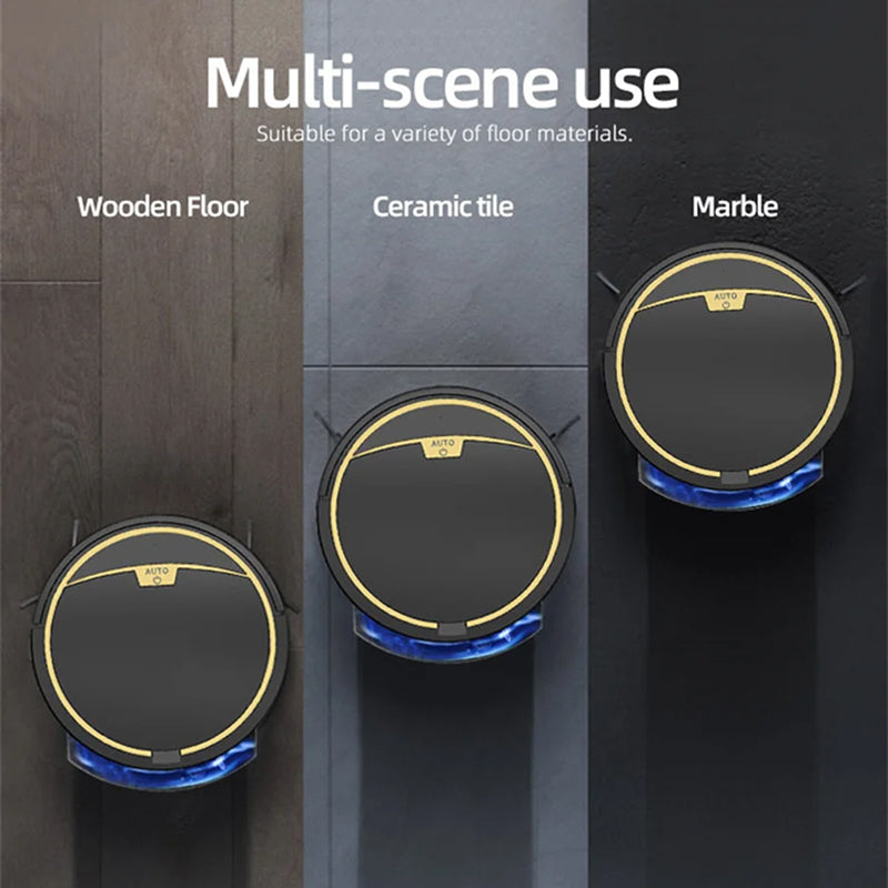 ClinieBot Robot Vacuum and Mop function overview