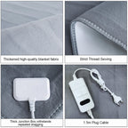 CoziraCe Heated Blanket in the bedroom