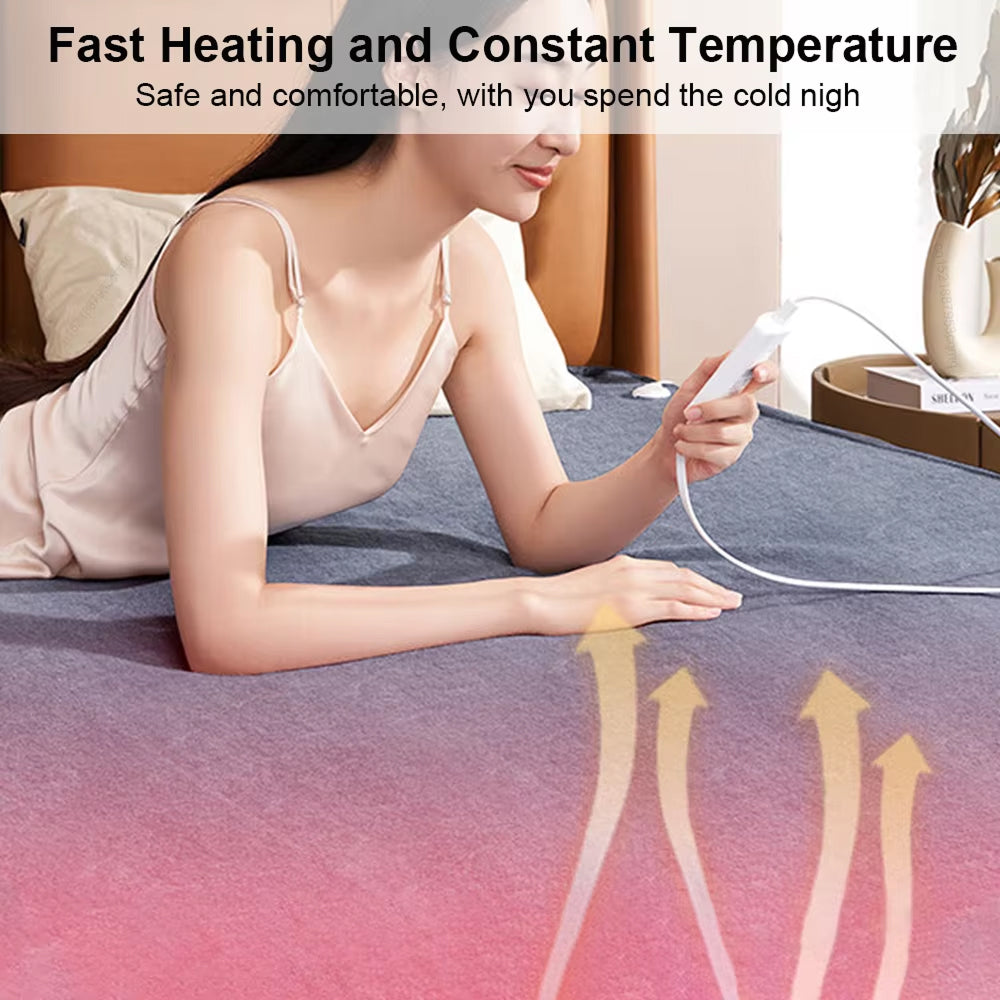 CoziraCe Heated Blanket dual-zone heating