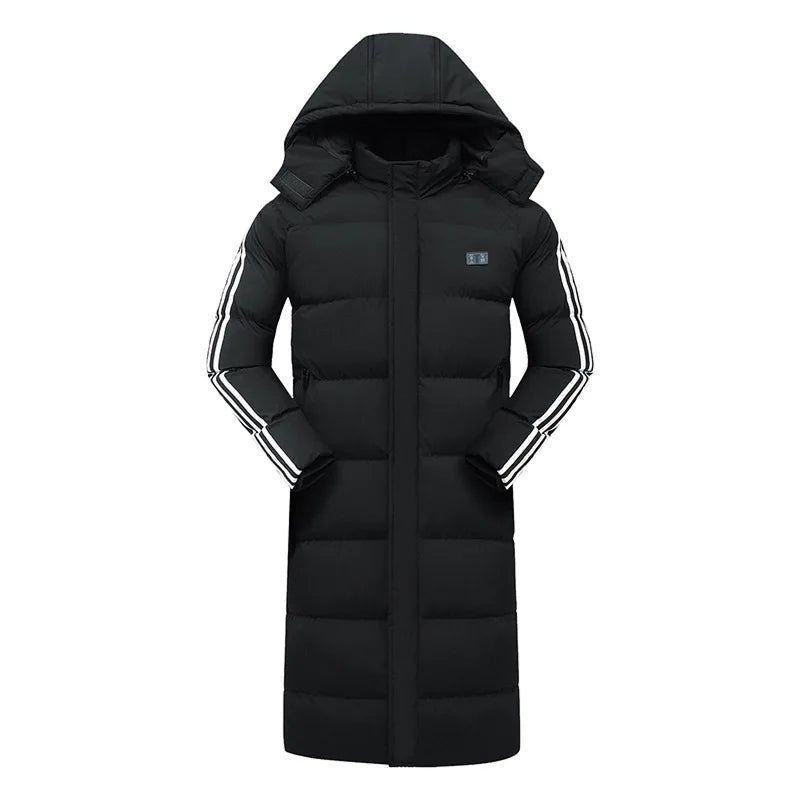 CozyRax Heated Long Coat main product view