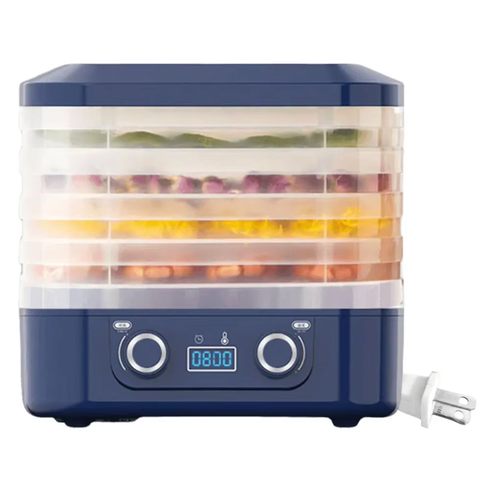 CrispDehy Food Dehydrator adjustable five-layer shelves