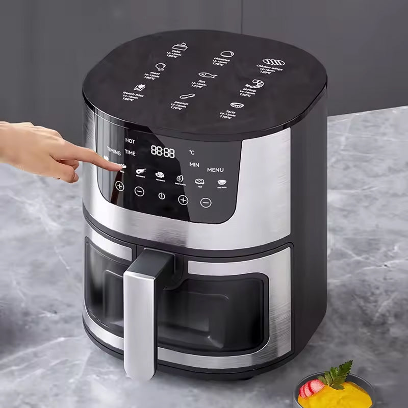 CrispDum Air Fryer design details