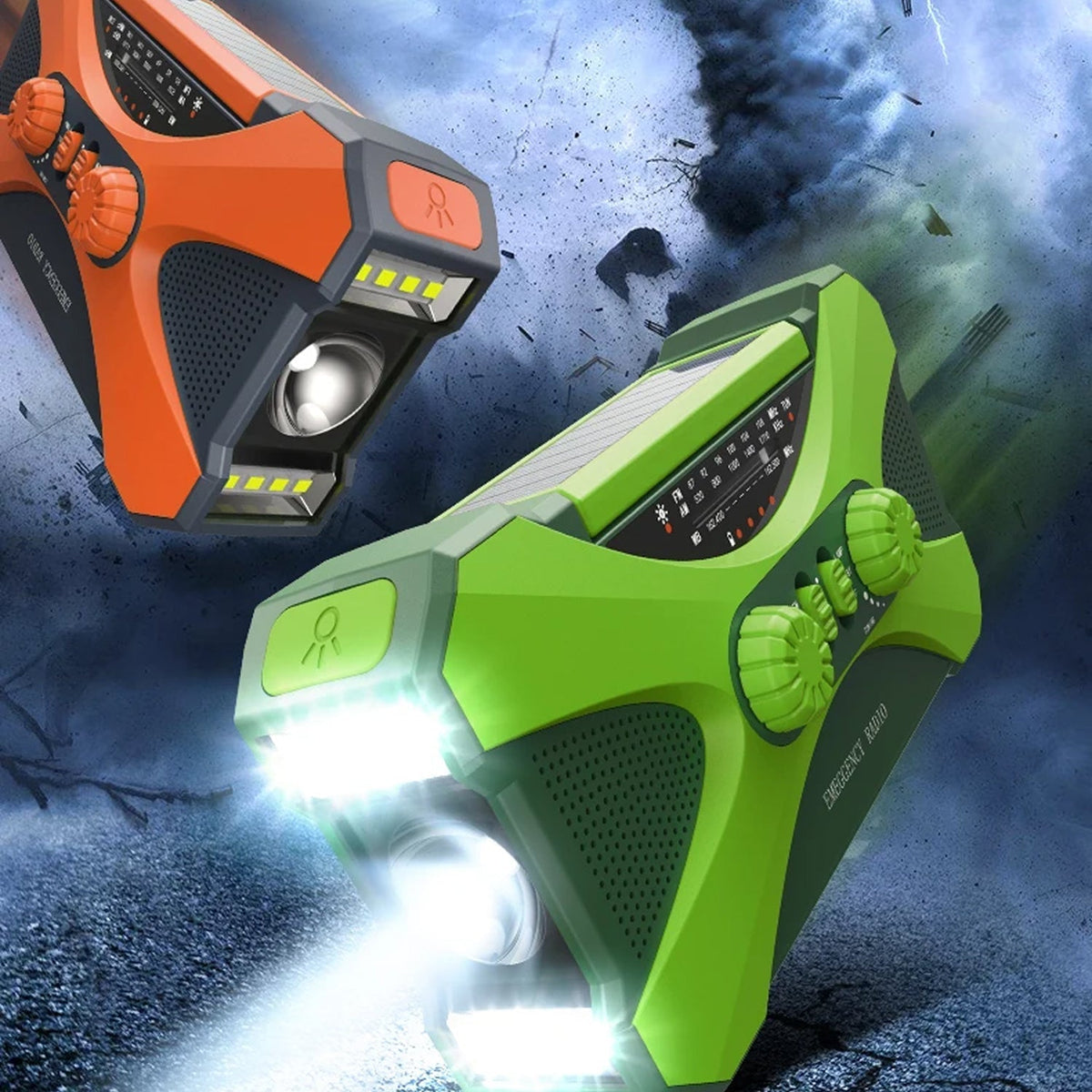 CrisyCom Wind Up Radio product showcase