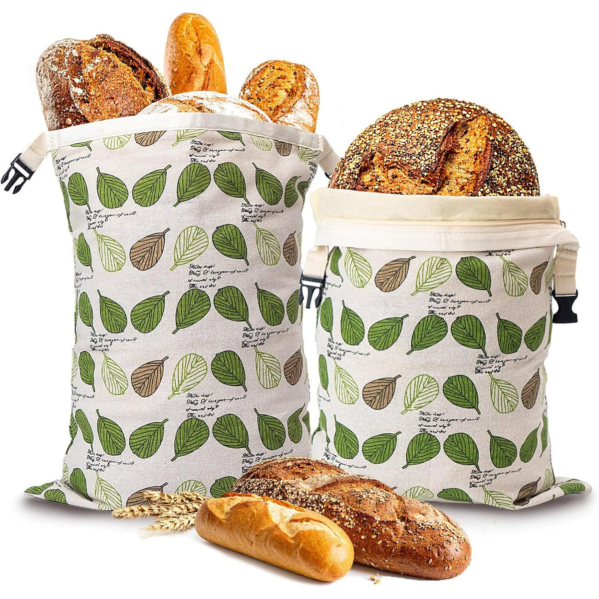 CrumBlixi Beeswax Bread Bag main product view