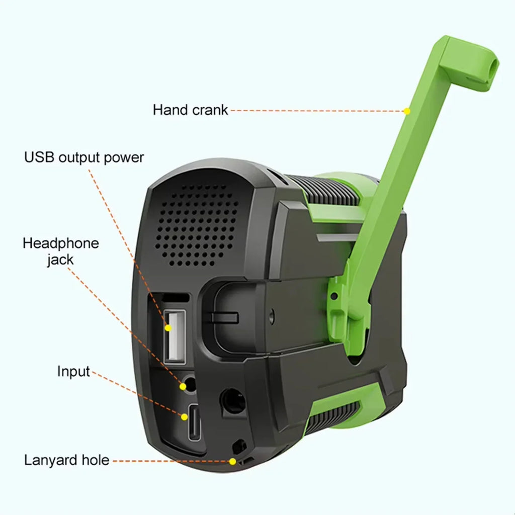DalyRad Emergency Radio alternate view