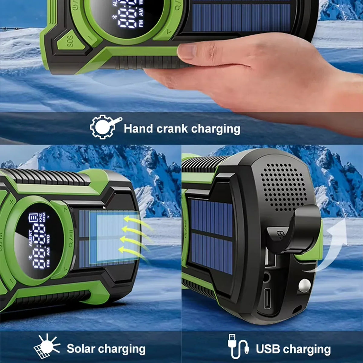 DalyRad Emergency Radio feature view