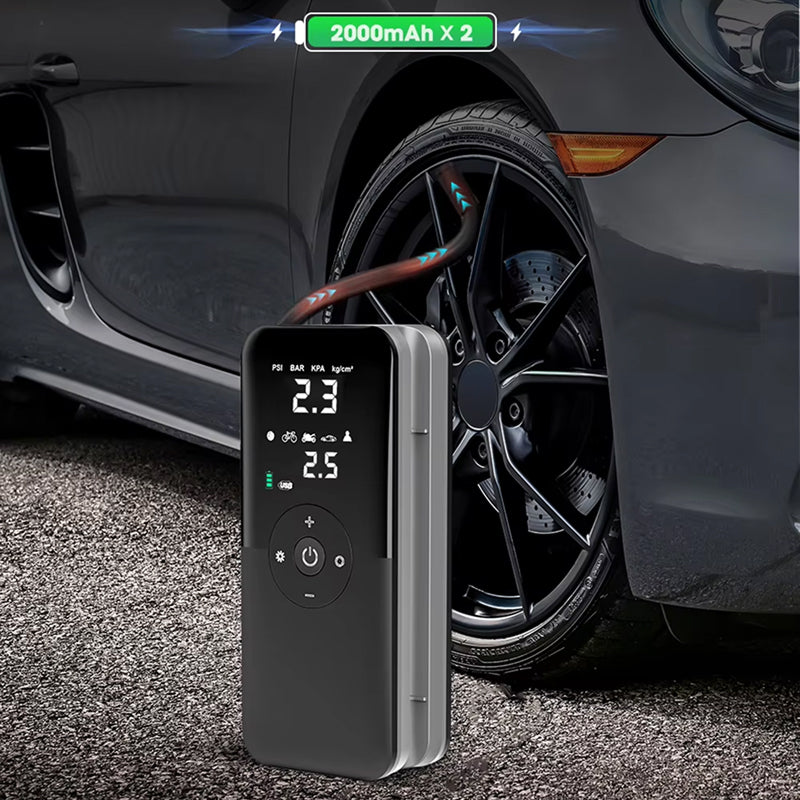 DassoAir Cordless Tyre Inflator alternate angle