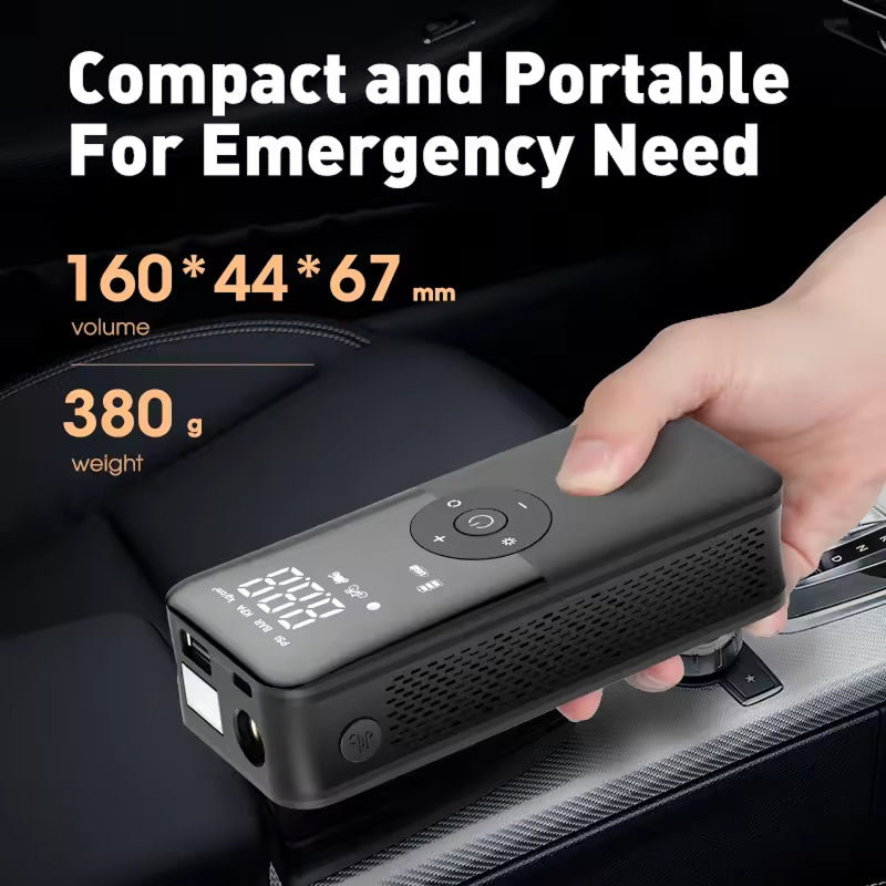 DassoAir Cordless Tyre Inflator LED light