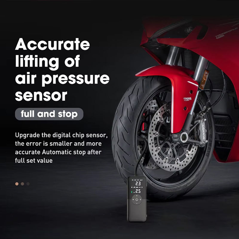 DassoAir Cordless Tyre Inflator product overview