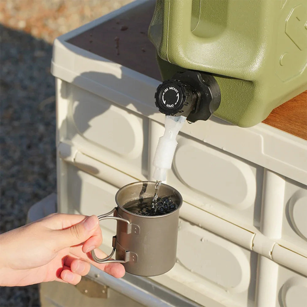 DawNikix Camping Water Container with extension nozzle