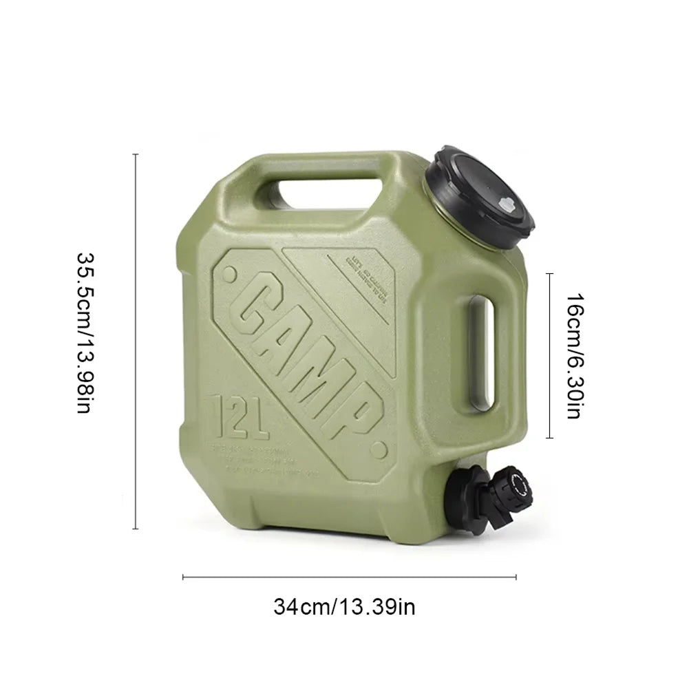 DawNikix Camping Water Container rotary tap detail