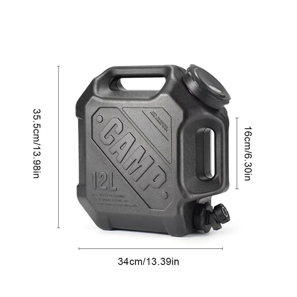 DawNikix Camping Water Container 10cm wide mouth cap