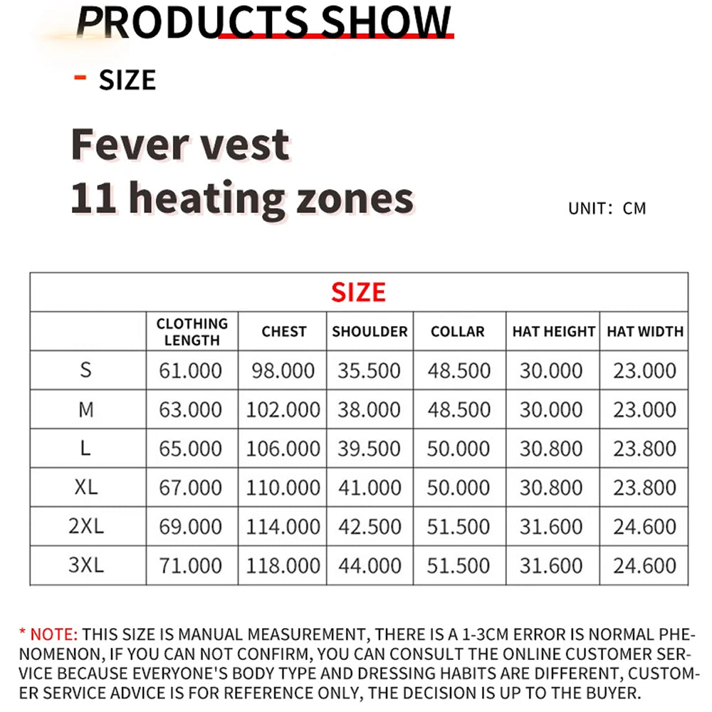 EmbeRinex Heated Vest colour view