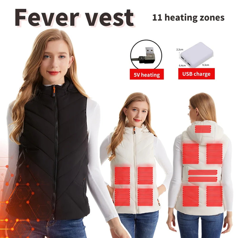 EmbeRinex Heated Vest features graphic