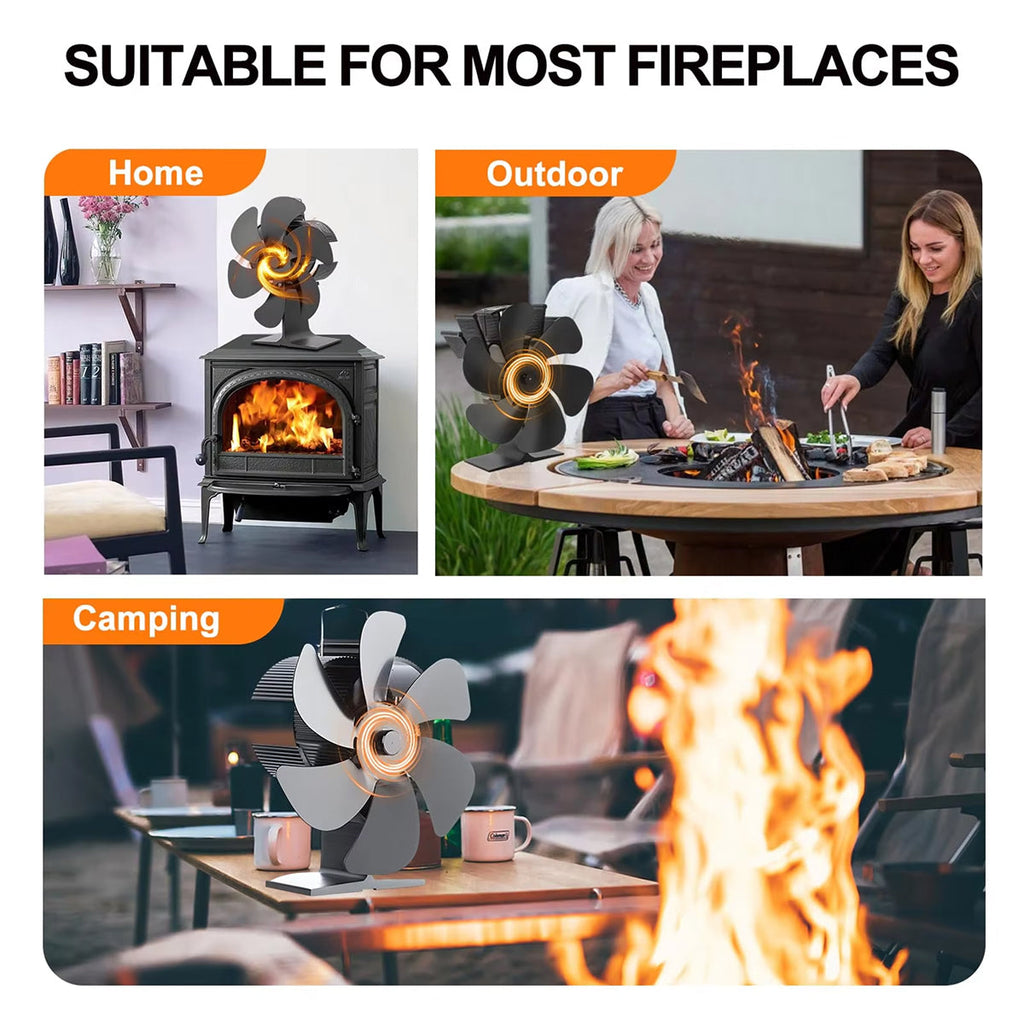 EmberSpox Stove Fan design view