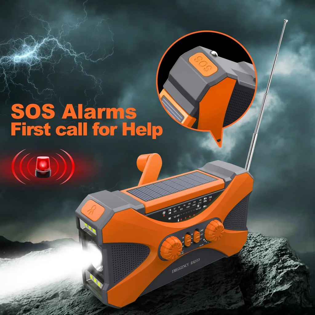 Emerzior Emergency Radio design detail